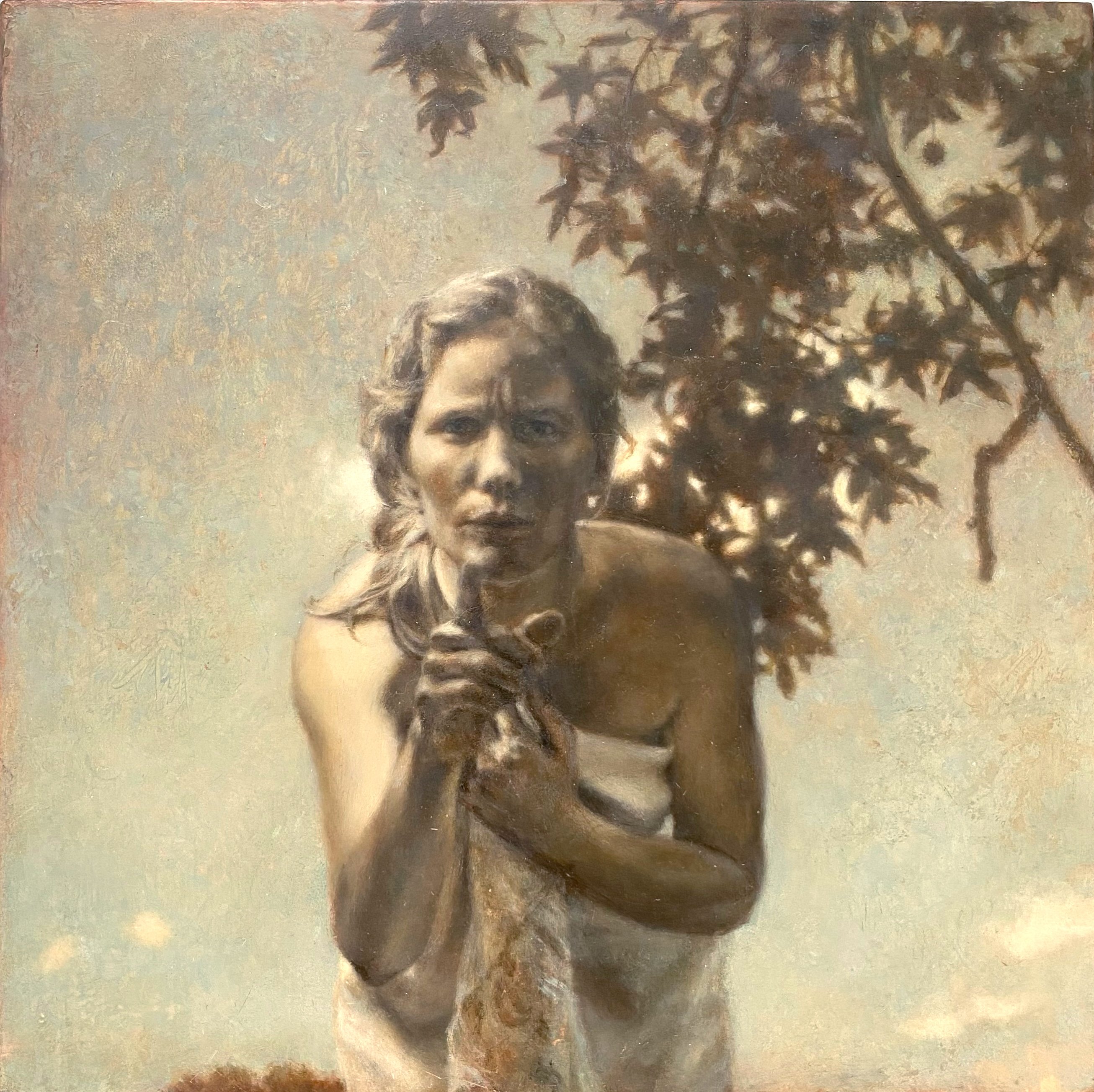 Christina in Her Garden IV: History